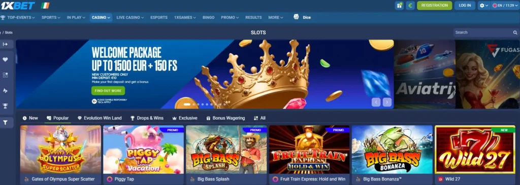 1xbet IE
